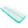 vidaXL Aufblasbare Gymnastikmatte mit Pumpe 400x100x20 cm PVC Grün