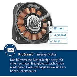 Beko BDDN36462XP Einbau-Geschirrspüler (unterbaufähig, 598 mm)