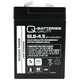 Q-Batteries 6LS-4,5 6V 4500 mAh 1 St.