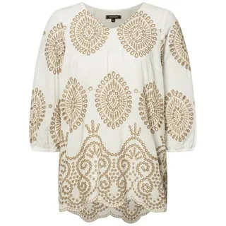 More & More Bluse in ecru melange - 0001 | Gr.: 42