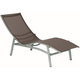 Karasek Sonnenliege Caribic - 09 - silber D86 - taupe