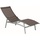 Karasek Sonnenliege Caribic - 09 - silber D86 - taupe