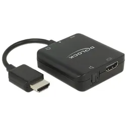 Delock HDMI Audio Extractor kompakt 4K 30Hz + CEC