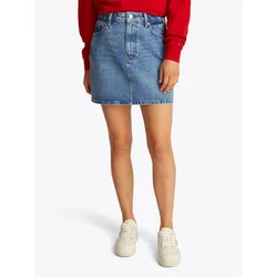 Tommy Hilfiger Jeansrock »DNM MINI SKIRT HW ALI«, in Mini-Länge, in blauer Waschung TOMMY HILFIGER Ali 44