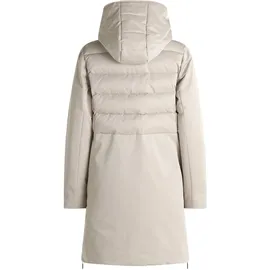 Amber & June Winterjacke Kunstdaune in Beige | Gr.: 42
