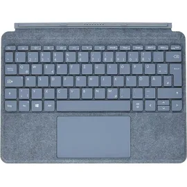 Microsoft Tastatur und Schutzhülle für Surface Go/ Go 2 eisblau