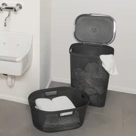 Curver Wäschekorb Infinity 60L grau