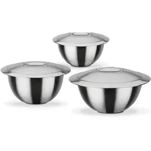 GSW Thermoschüsseln Silber 3-tlg.