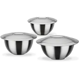 GSW Thermoschüsseln Silber 3-tlg.