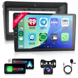 2G+64G Wireless Carplay Android 13 Autoradio 2 Din für Opel Zafira/Antara/Astra 2006-20109 Zoll Autoradio mit Android Auto Navi GPS WiFi Mirror Link Bluetooth FM/RDS/EQ/DAB/OBD/DVR/SWC Rückfahrkamera