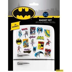 Dc Comics, Magnet, DC Comics Magnete Set Batman Retro