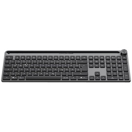 JLAB Epic Wireless Keyboard, schwarz, LEDs weiß, USB/Bluetooth, DE (IEUDEKEPICKEYRBLK4)