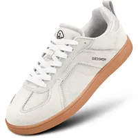 Giesswein Merino Glide Men – Softer Herren Sneaker aus Leder mit Merino Feeling, Rutschfester Cupsohle & Wechselfußbett - 45 EU