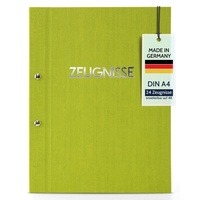 Goldbuch Zeugnismappe Colours, Urkundenmappe DIN A4, Dokumentenmappe mit Schraubverschluss