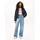 Tommy Hilfiger TOMMY JEANS "CLAIRE HR WD", Damen, Gr. 30, Länge 32, blau (denim medium), Denim/Jeans, Obermaterial: 99% Baumwolle, 1% Elasthan, Abriebeffekte, weit knöchellang, Jeans