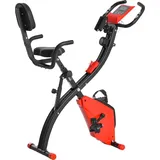 Homcom Heimtrainer mit LCD Display rot