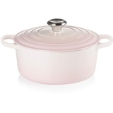 Le Creuset Signature Bräter 24 cm rund shell pink