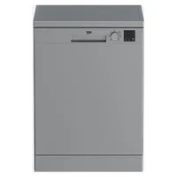 Beko b100 TDFV16310S, Freistehend, Standardgröße (60 cm), Edelstahl, Silber, Drehregler, LED
