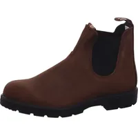 Blundstone 1609 Antique Braun Leather (550 Series) Rindsleder Größe: 45 Schmal - Braun