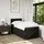 vidaXL Boxspringbett 100 x 200 cm Schwarz
