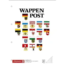 Baier & Schneider Briefblock Wappen A4 kariert