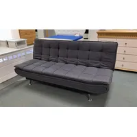 Schlafsofa Funktionssofa Verwandlungssofa 3-Sitzer Sofa Clirk Stoff grau 195 cm