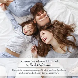 Fdm Select MAX Double Matratze 160x200 cm Kaltschaum Höhe 24 cm Härtegrad H3 H4 Visco-Schaum Öko-Tex Allergikergeeignet Jersey