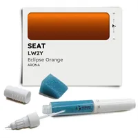 Genuine Colors Lackstift Eclipse ORANGE LW2Y Kompatibel/Ersatz für SEAT Orange