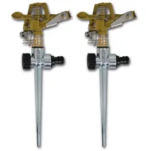 vidaXL Impuls Sprinkler 13,5 l Gold/Orange