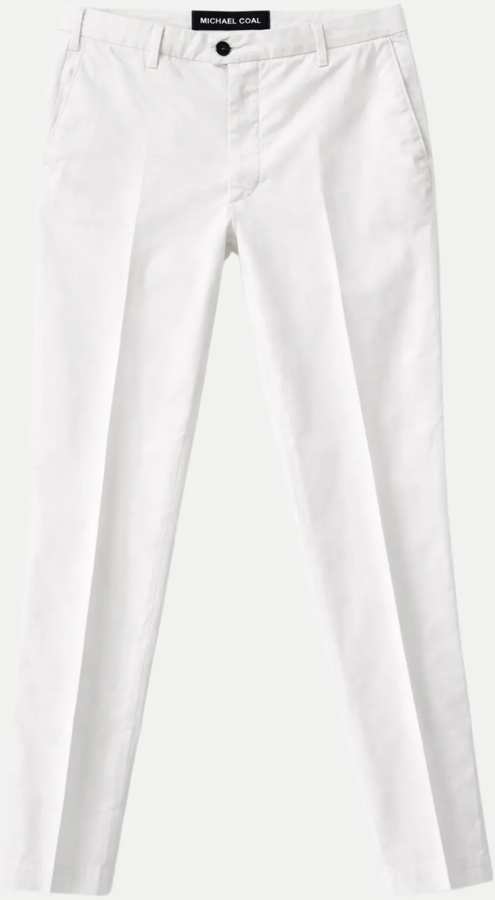 Slim-Fit Hose Brad Weiß 36