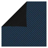 vidaXL Treibende Pool-Solarplane Blau/Schwarz 500x300 cm