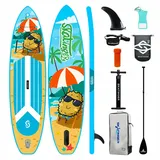 Aufblasbares SUP-Board 320 cm Stand-Up-Paddle-Set Zubehör
