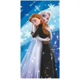 Disney Frozen Strandtuch 70 x 140 cm blau