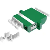 EFB-Elektronik EFB 53353.32 Kupplung LC/APC Quad OS2 grün mit Shutter 5335332