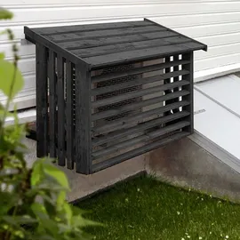 Plus Wärmepumpen Verkleidung RAL 9005 Schwarz