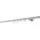 MYDECO ondeco Gardinenstange auf Maß 20mm Cap 1-lauf Vorhangstange Wandträger 6,5cm Stilgarnitur mit Ringen für Vorhänge Edelstahl-Optik 120cm