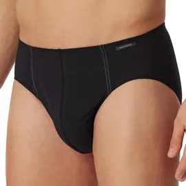 SCHIESSER Slip 6er Pack Schwarz / Blau XXL