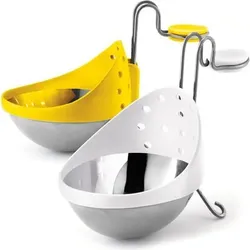 Cuisipro Formen für pochierte Eier aus Stahl 2 St.