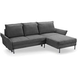 Exxpo by Gala Ecksofa Nexo Stoff Grau Anthrazit