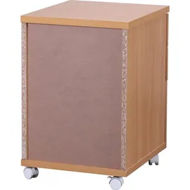 KADIMA DESIGN OTTAWA Rollcontainer 40 x 60 x 45 cm braun