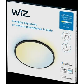 WIZ LED-Deckenleuchte 8720169071018 32W Tunable White Schwarz 55 cm