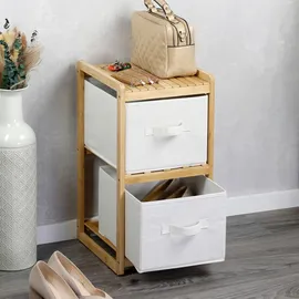 KESPER Regal mit 2 Boxen 29,5 x 33,5 x 57 cm Braun