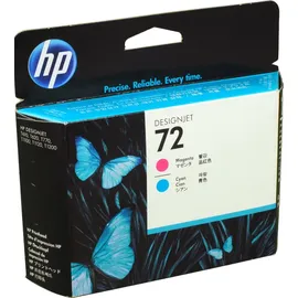 HP 72 cyan + magenta