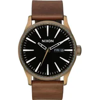 Nixon Sentry Leather A105-3053-00 Herrenarmbanduhr