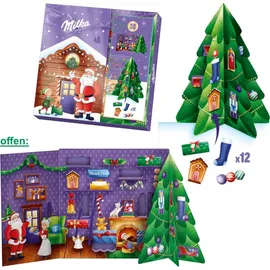 Kalender Milka 3D Bastel-Adventskalender 163g