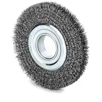 Lessmann Draht-Rundbürste Stahldraht 0,30 / 0,35 mm, Bürsten-⌀xBesatzbreite: 178X23