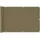vidaXL Balkonverkleidung 90 x 400 cm Taupe Polyethylen