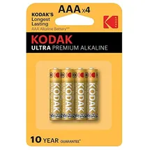 Kodak Alkaline Ultra AAA 4 St.