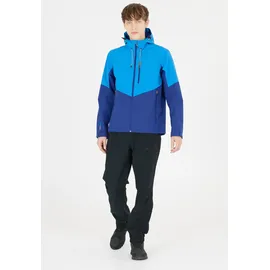 Whistler Softshelljacke "RODNEY", Herren, Gr. S, blau (hellblau), 100% Polyester, mehrfarbig, unifarben, normal, ohne Ausschnitt, Jacken Softshelljacke, mit wind- und wasserdichter Membran