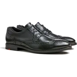 LLOYD Herren Schnürhalbschuhe Marian, Männer Businessschuhe,Derby,lose Einlage,Normalweit,Strassenschuhe,Schnuerung,lace-up,SCHWARZ,47 EU / 12 UK